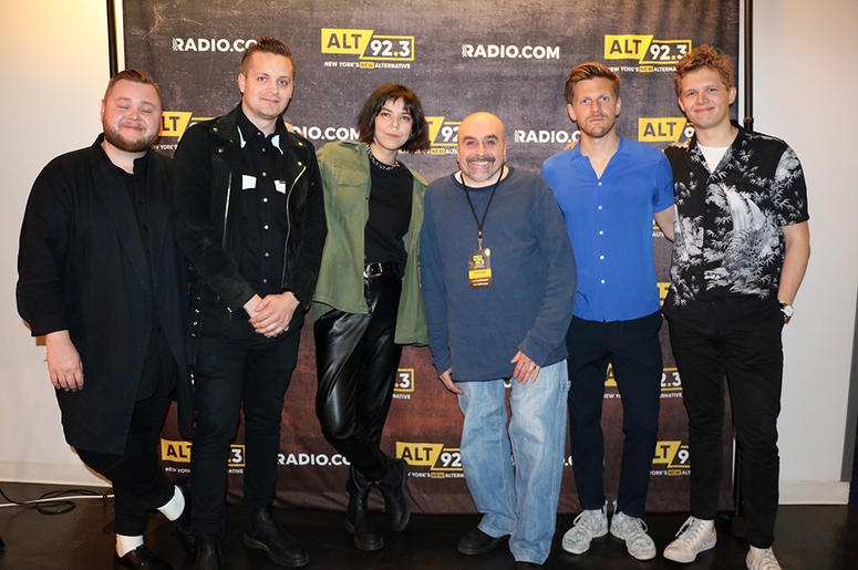 Of Monsters and Men meet fans at ALT 92.3's Pop Up Session on May 14th, 2019 at the RADIO.COM Theatre in NYC