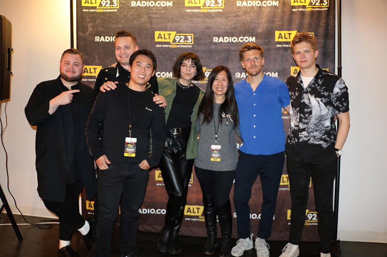 Of Monsters and Men meet fans at ALT 92.3's Pop Up Session on May 14th, 2019 at the RADIO.COM Theatre in NYC