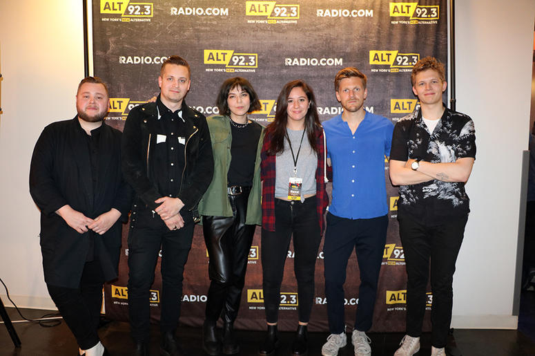 Of Monsters and Men meet fans at ALT 92.3's Pop Up Session on May 14th, 2019 at the RADIO.COM Theatre in NYC