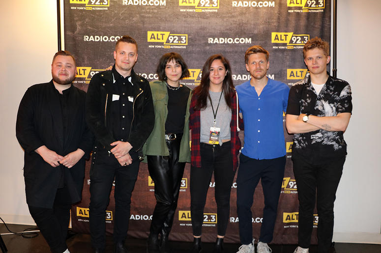 Of Monsters and Men meet fans at ALT 92.3's Pop Up Session on May 14th, 2019 at the RADIO.COM Theatre in NYC