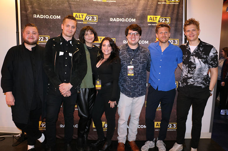 Of Monsters and Men meet fans at ALT 92.3's Pop Up Session on May 14th, 2019 at the RADIO.COM Theatre in NYC
