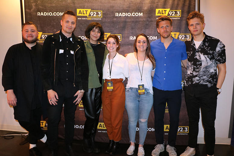 Of Monsters and Men meet fans at ALT 92.3's Pop Up Session on May 14th, 2019 at the RADIO.COM Theatre in NYC
