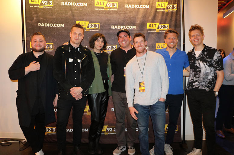 Of Monsters and Men meet fans at ALT 92.3's Pop Up Session on May 14th, 2019 at the RADIO.COM Theatre in NYC