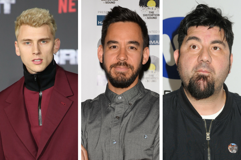 Machine Gun Kelly, Mike Shinoda, Chino Moreno Machine Gun Kelly, Mike Shinoda, Chino Moreno