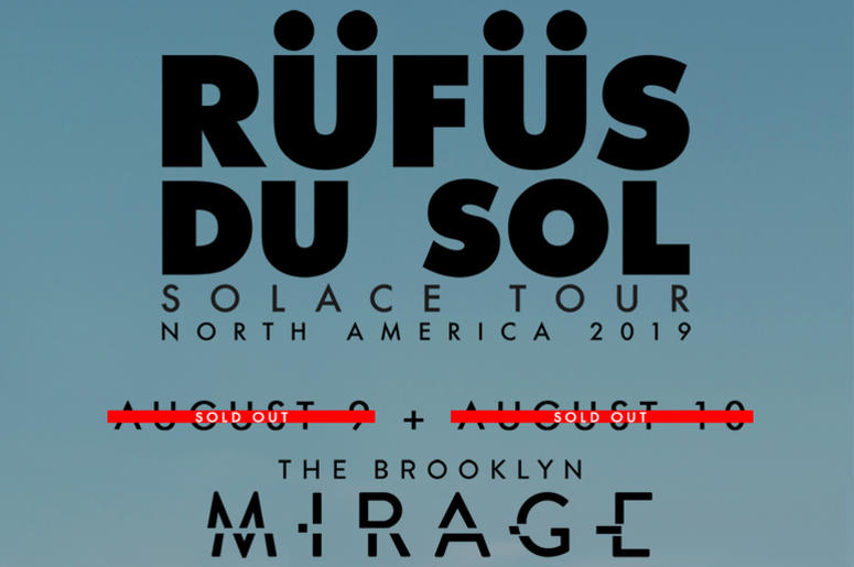 Rufus Du Sol Tour 2019