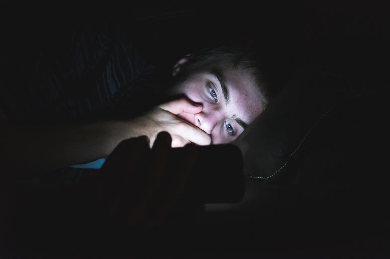 Shocked Instagram Scrolling Shocked Instagram Scrolling