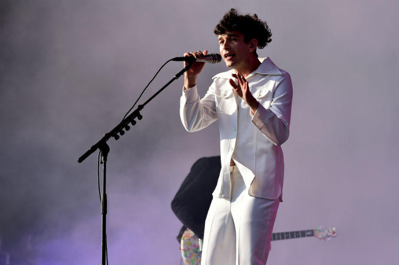 Matthew Healy of The 1975 Matthew Healy of The 1975
