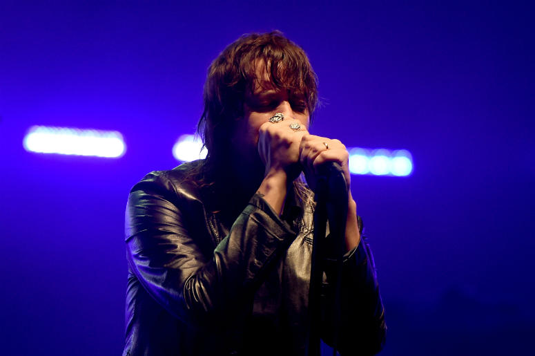 Julian Casablancas of The Strokes performs at the City of Angels benefit concert at the Wiltern on July 25, 2016 Julian Casablancas of The Strokes performs at the City of Angels benefit concert at the Wiltern on July 25, 2016