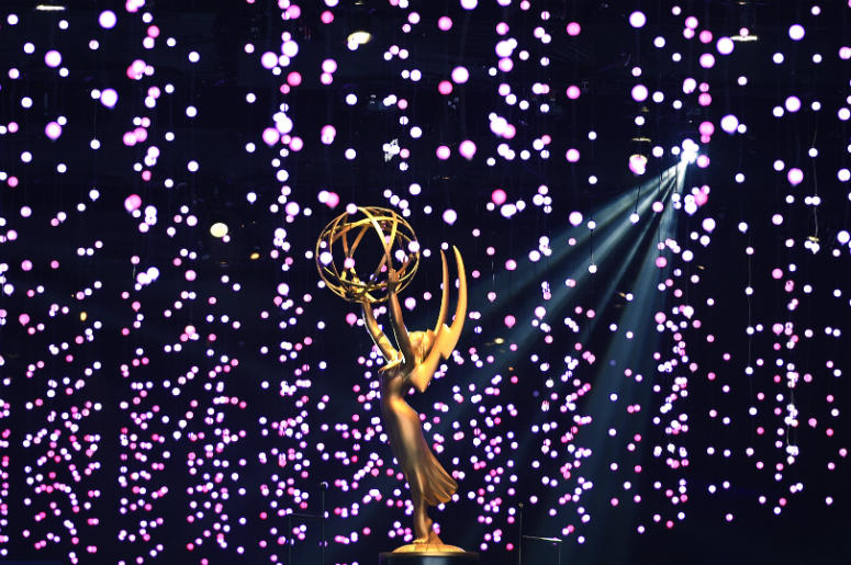 Emmy Award (Creative Arts) Scenes from the 70th Emmy Awards Governors Ball and 2018 Creative Arts Governors Ball press preview at L.A. Live Event Deck on September 6, 2018 in Los Angeles, California.