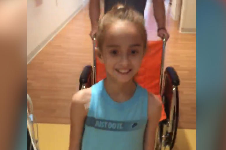 10-Year-Old Awaiting Heart Transplant Nails 'KiKi Challenge' 10-Year-Old Awaiting Heart Transplant Nails 'KiKi Challenge'