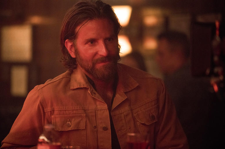 This image released by Warner Bros. shows Bradley Cooper in a scene from the latest reboot of the film, "A Star is Born." DO NOT USE