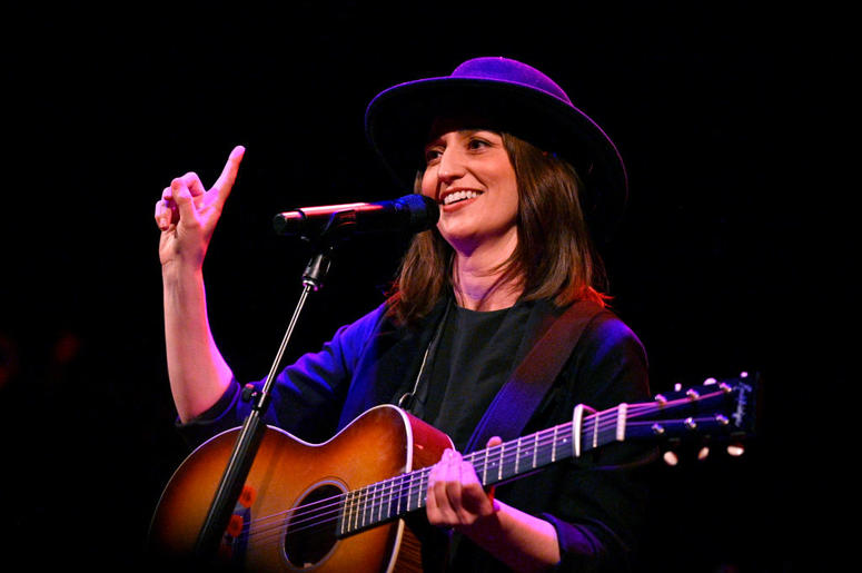 : Singer/songwriter Sara Bareilles performs at Bowery Ballroom on March 22, 2019 in New York City.