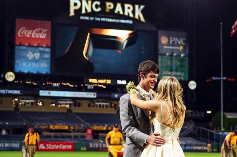 Mary And John Go To The Pirates Game For Prom Mary And John Go To The Pirates Game For Prom