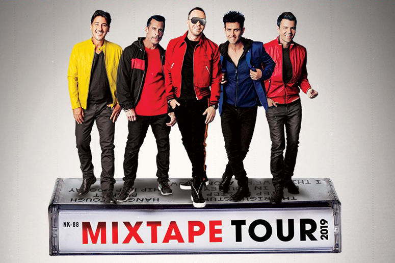 New Kids On The Block Mix Tape Tour New Kids On The Block Mix Tape Tour