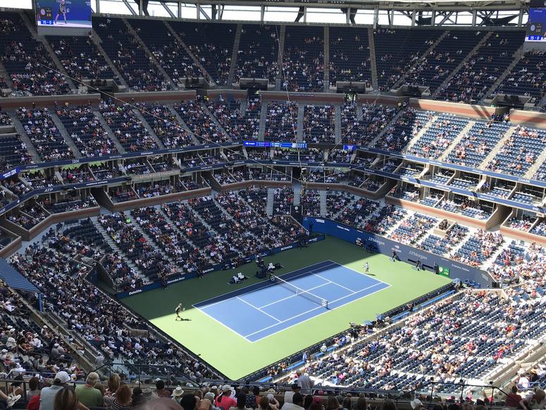 The overview of the U.S. Open at the USTA Billie Jean King National Tennis Center on Thursday, Aug. 29, 2019. U.S. Open