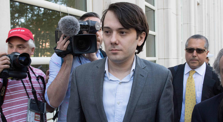Martin Shkreli arrives at Federal Court in Brooklyn on June 26, 2017. Martin Shkreli
