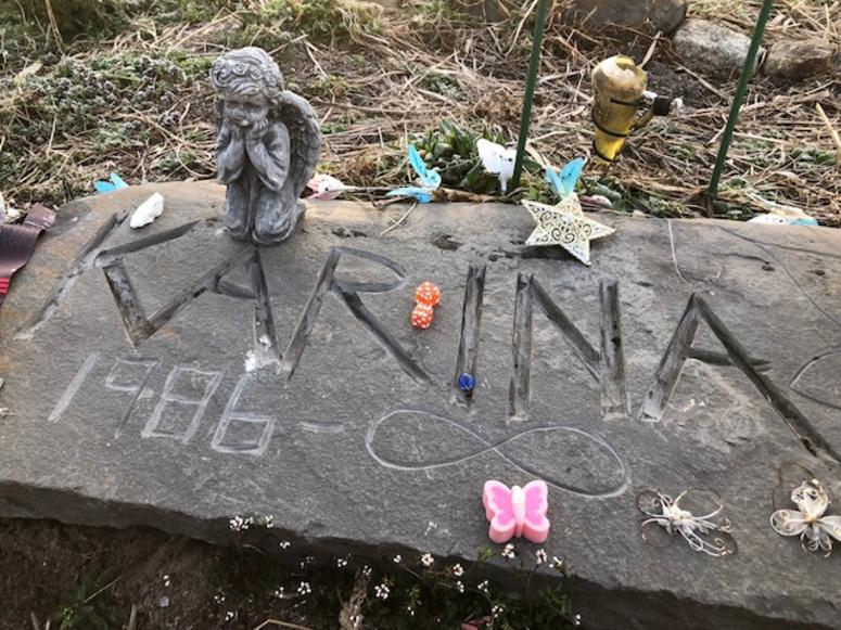 Karina Vetrano memorial in Spring Creek Park Karina Vetrano memorial