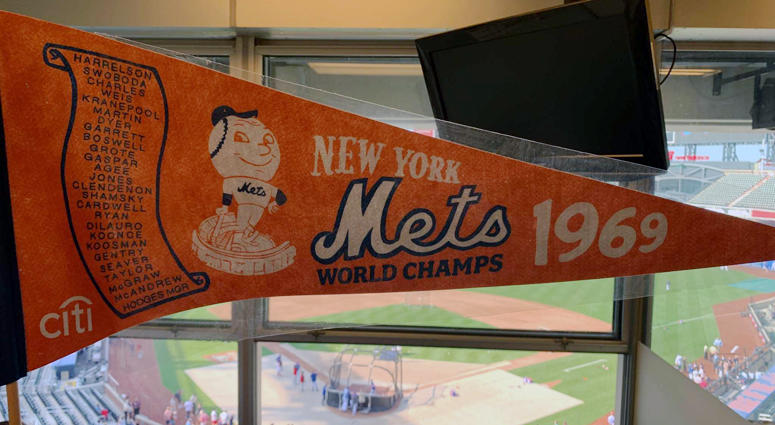 1969 Mets Penant giveaway 1969 Mets Penant
