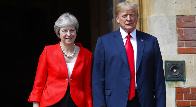Trump, May