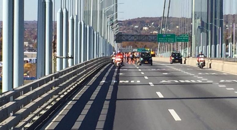 On the route of the 2018 New York City Marathon 2018 New York City Marathon