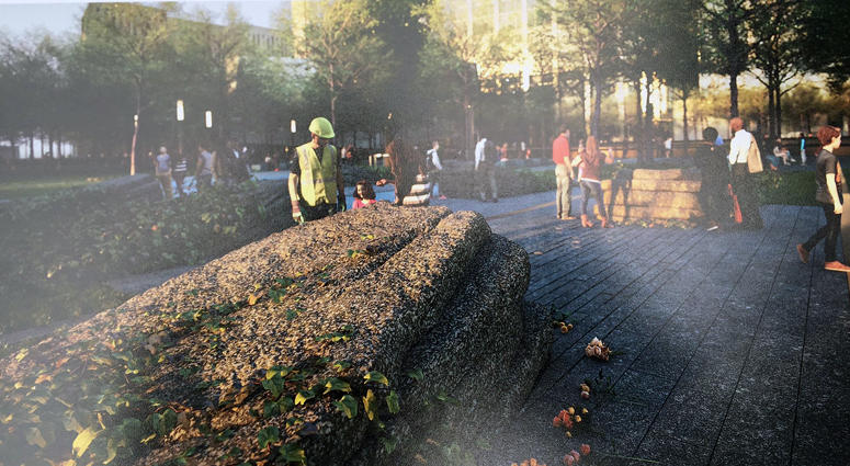 New space honoring rescue and recovery workers at the 9/11 memorial September 11 Memorial Design