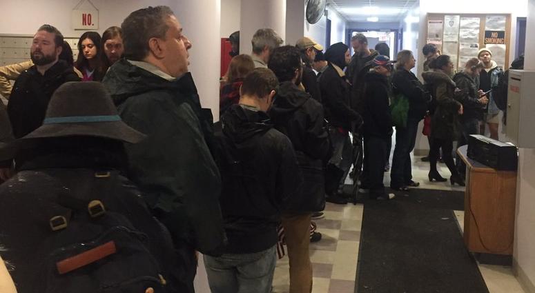 Voters faced long lines at polling places, especially in Brooklyn. Election Day New York City