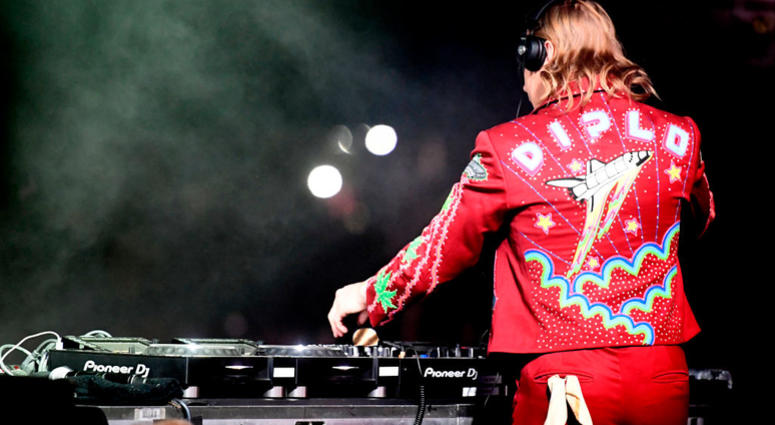 Diplo performs onstage during the 2019 Stagecoach Festival at Empire Polo Field on April 28, 2019 in Indio, California. Diplo