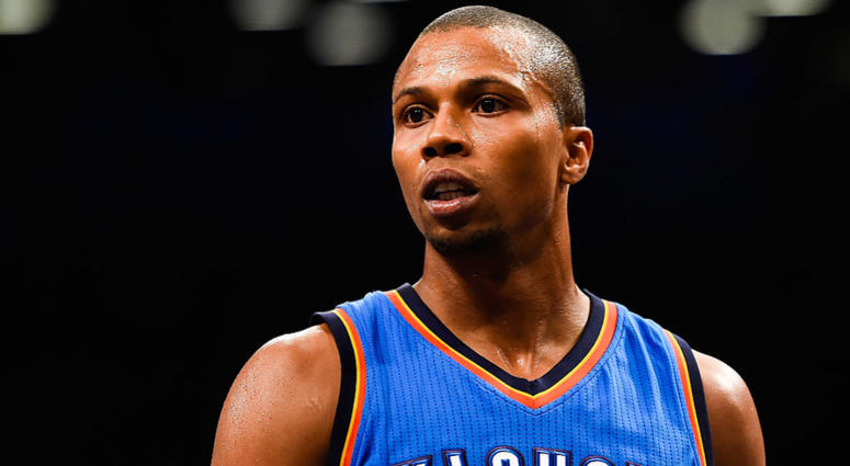 Sebastian Telfair #31 of the Oklahoma City Thunder looks on during a game against the Brooklyn Nets at the Barclays Center on November 3, 2014 Sebastian Telfair