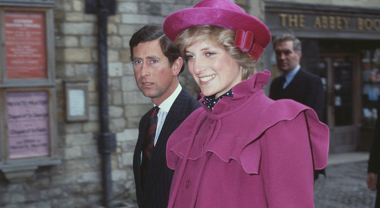 Prince Charles and Diana, Princess of Wales at Westminster Abbey, London, for a centenary service for the Royal College Of Music, 28th February 1982. Diana, Princess of Wales