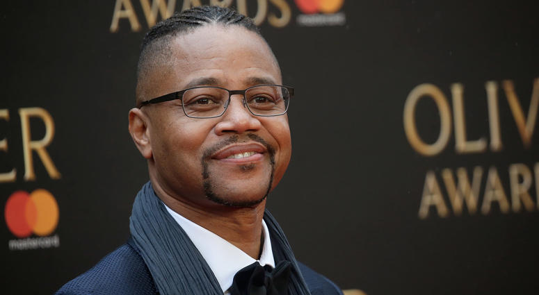 Cuba Gooding Jr. attends The Olivier Awards with Mastercard at Royal Albert Hall on April 8, 2018 in London, England. Cuba Gooding Jr.