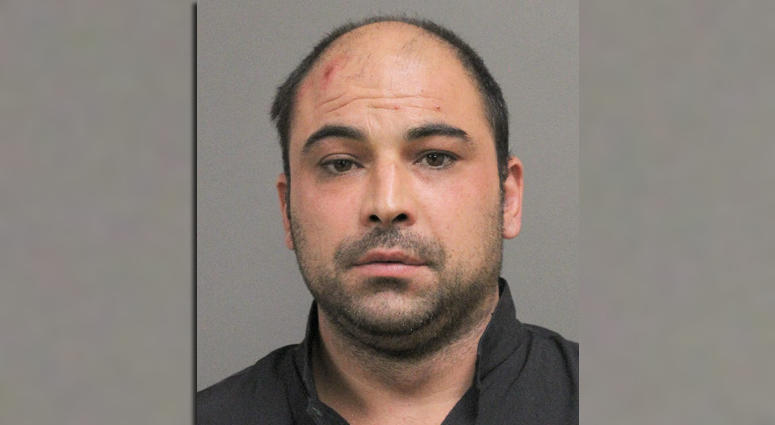 James Martins is accused of beating a woman unconscious in front of her 3-year-old daughter James Martins