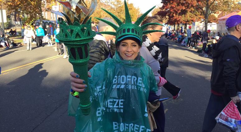 This really says it all about this race, doesn't it? 2018 New York City Marathon