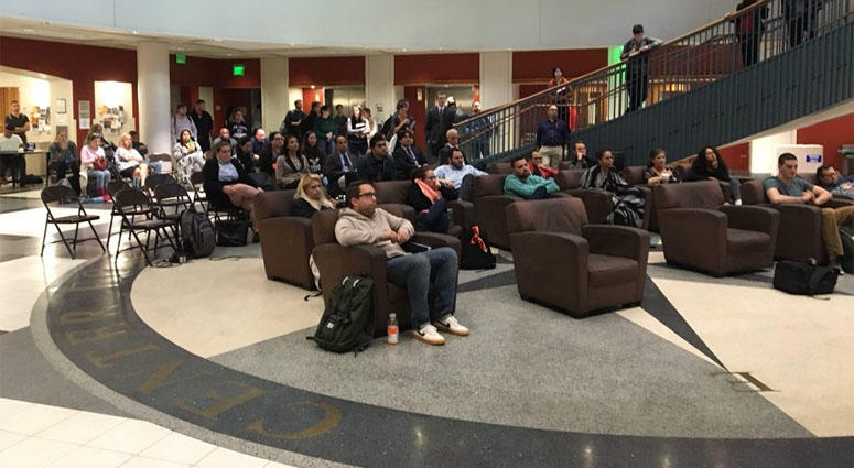 Rutgers Law Students Watch Kavanaugh Hearing Rutgers Law Students Watch Kavanaugh Hearing