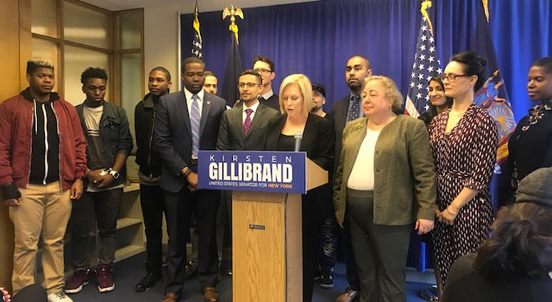 Sen. Kirsten Gillibrand Calls For Marijuana Legalization Sen. Kirsten Gillibrand Calls For Marijuana Legalization