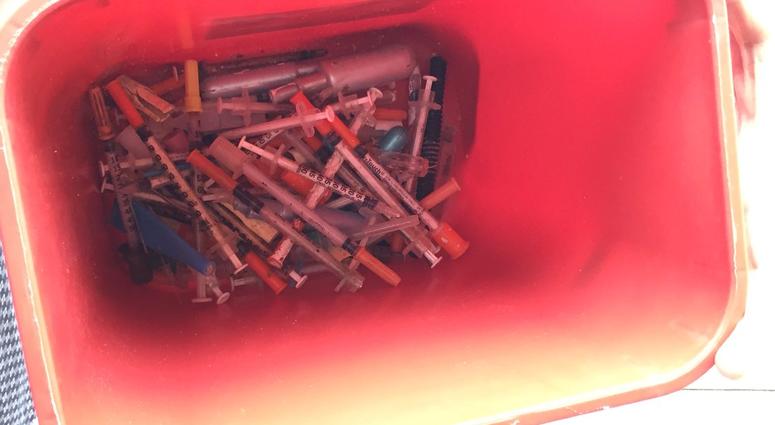 Syringes found at beaches on Long Island Syringes