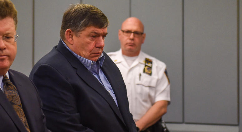 Thomas Murphy appears in a Long Island courtroom on Jan. 28, 2019. Thomas Murphy