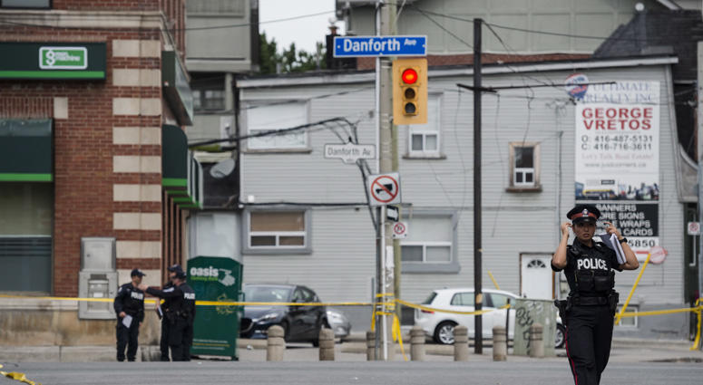 Toronto Shooting Scene Toronto Shooting Scene