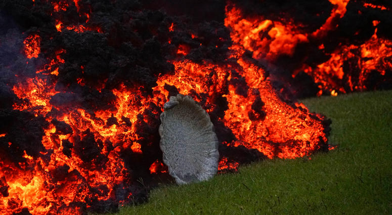 Hawaii Lava Fire Hawaii Lava Fire