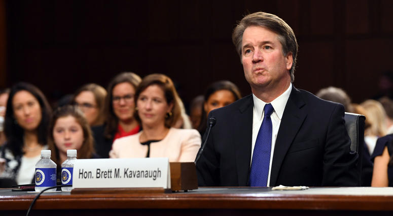 Supreme Court Associate Justice nominee Brett Kavanaugh appears before the Senate Judiciary Committee during his confirmation hearing. Brett Kavanaugh Hearing