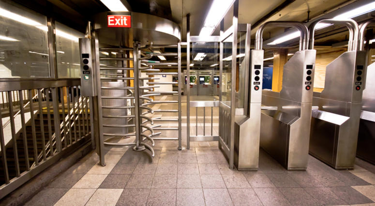 Subway turnstile Subway turnstile