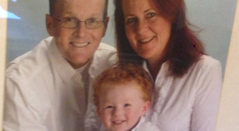 Jennifer and John McNamara with their son. McNamara Family