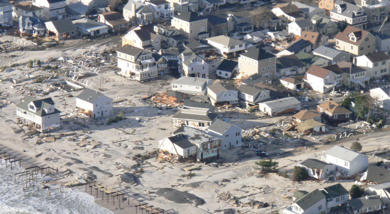 Damage in New Jersey after Superstorm Sandy Superstorm Sandy Damage New Jersey