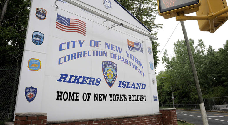 Rikers Island sign Rikers Island