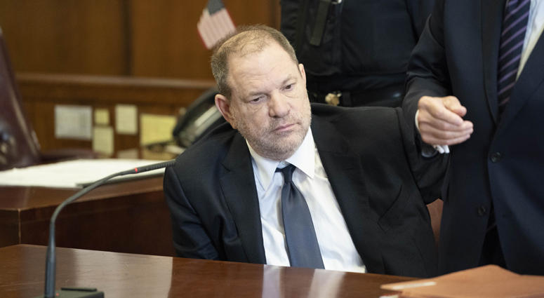 Former movie producer Harvey Weinstein in State Supreme Court on June 5, 2018 in New York City. Harvey Weinstein