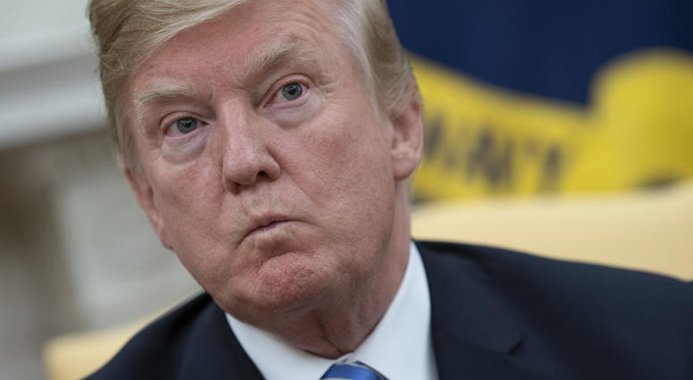 President Donald J. Trump speaks during a meeting with the Prime Minster of The Netherlands, Mark Rutte, at The White House in Washington, DC, July 2, 2018. Donald Trump