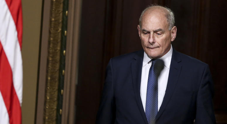 White House Chief of Staff John Kelly. White House Chief of Staff John Kelly
