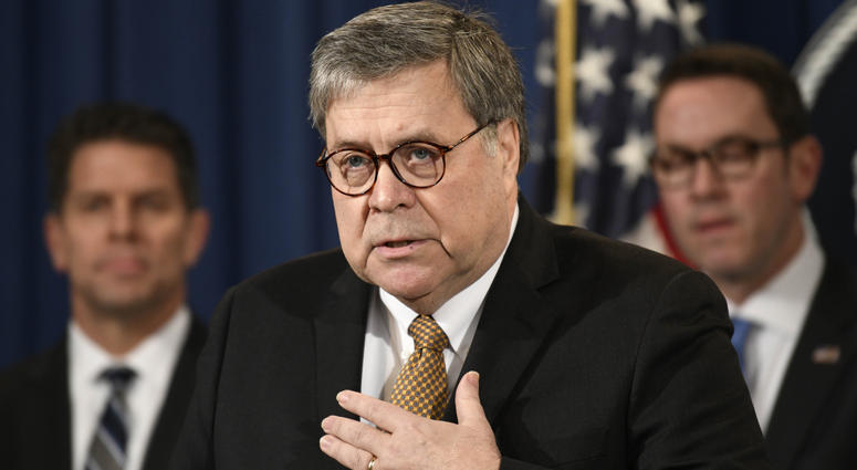 Attorney General William Barr. William Barr