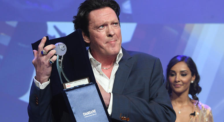 Michael Madsen at the Montecarlo Film Festival in France on March 9, 2019. Michael Madsen