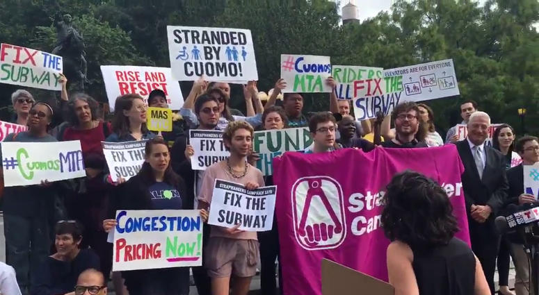 Several groups have joined forces to demand the state fix the subways Fix The Subway Coalition