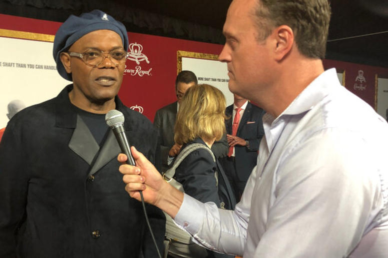 Brad Blanks and Samuel L Jackson